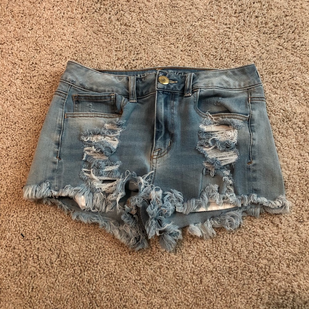 American Eagle Outfitters high-rise shorts